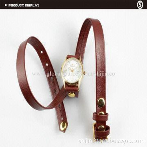 Cheap beautiful girl long atrap alloy watches